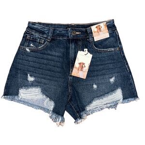 NEW Sincerely Jules Super High Rise Vintage Babe Jean Shorts